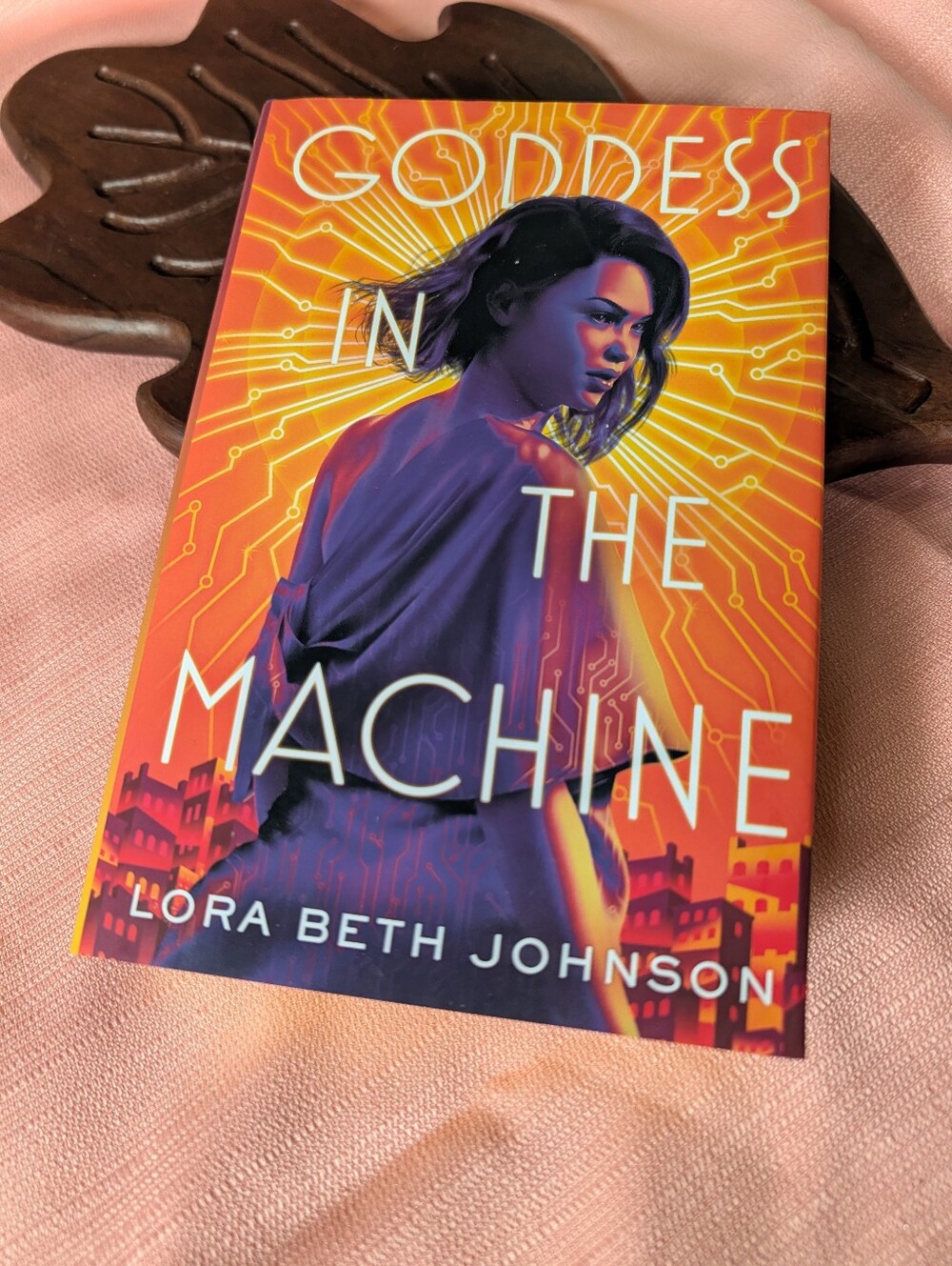Signed Special Edition Goddess in the Machine by Lora Beth Johnson Hardcover